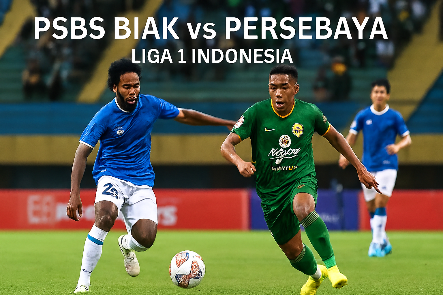 Jalalive bahas peluang PSBS Biak vs Persebaya di Liga 1 sore ini: Siapa yang Unggul?