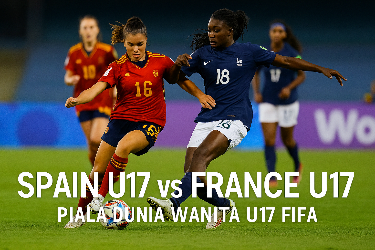 Jalalive Tampilkan Live Match Spain U17 vs France U17 FIFA Women’s U17 - Pertandingan Seru di Panggung Dunia