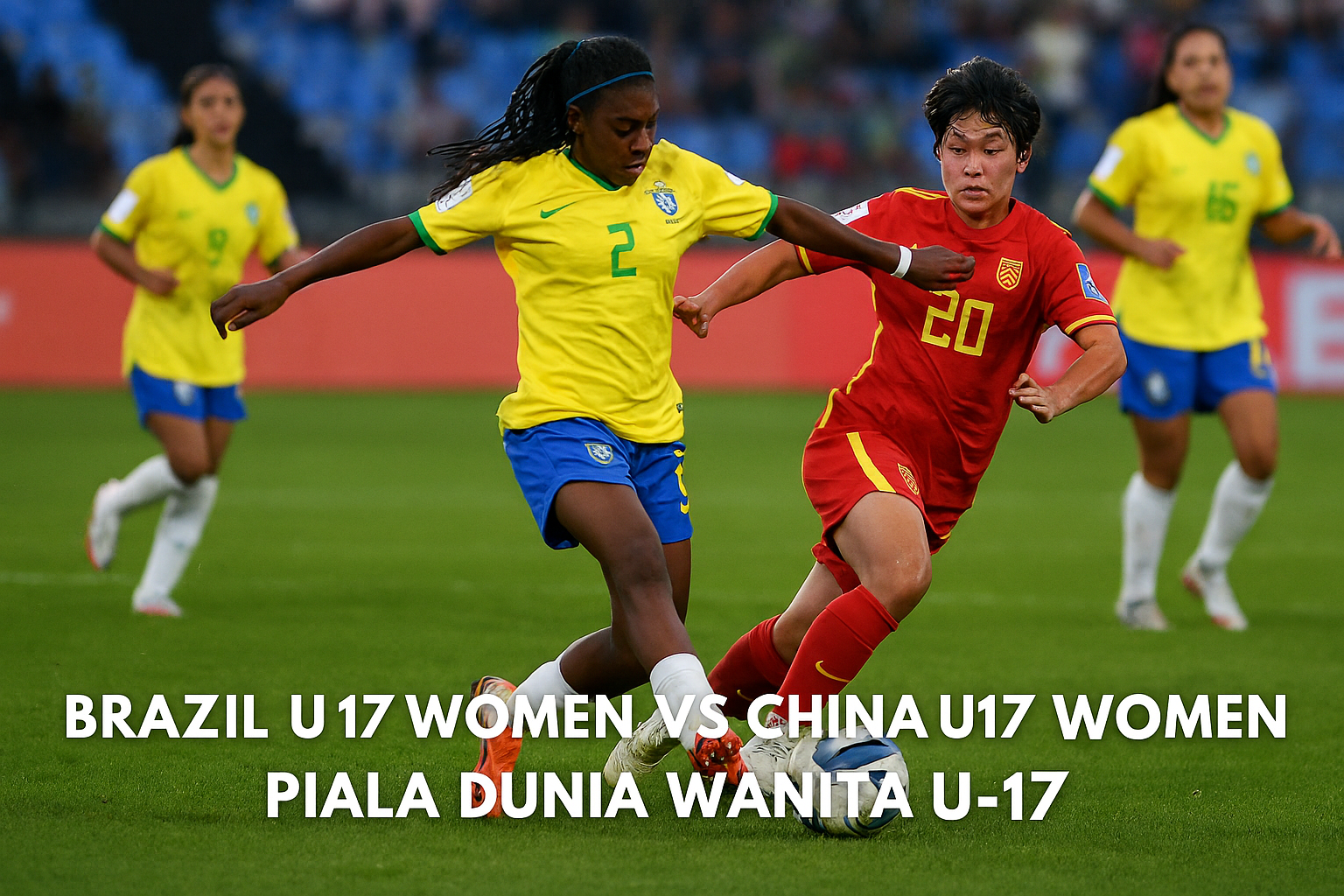 Jalalive Tayang Langsung Brazil U17 Women vs China U17 Women Piala Dunia U-17 Malam Ini - Pertandingan Seru yang Tak Boleh Dilewatkan