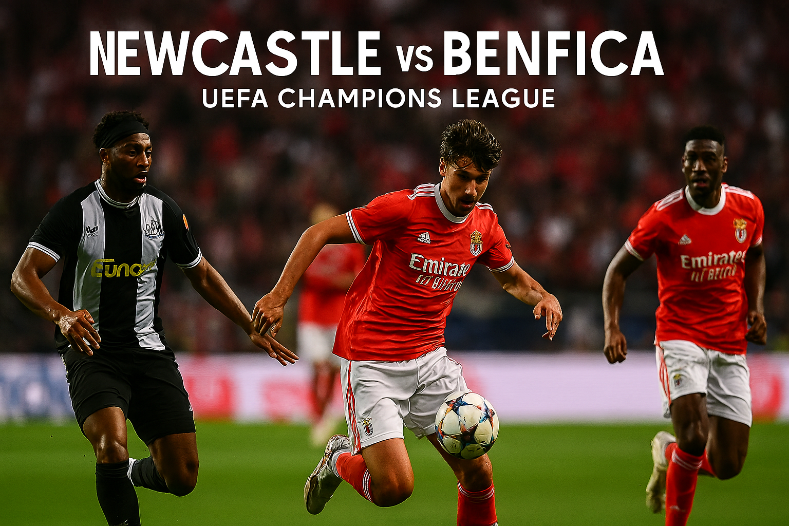 Jalalive : Kejutan di Liga Champions - Newcastle menang 3-0 atas Benfica dalam Pertandingan Mengagumkan