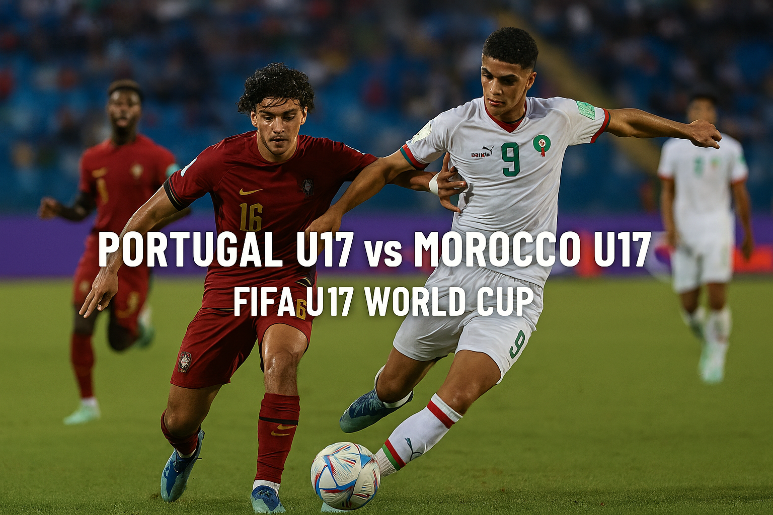 Cek Jadwal Portugal U17 vs Morocco U17 FIFA U17 World Cup 2025 di Jalalive - Penuhi Antusiasme Penggemar Sepak Bola Muda