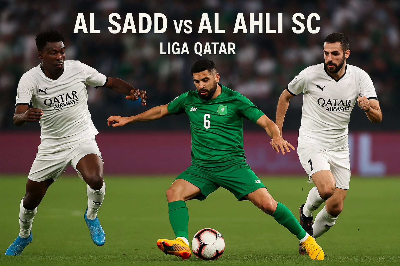 Duel Sengit Dua Kekuatan Liga Qatar! Al Sadd vs Al Ahli SC Malam Ini 23.30 WIB - Nonton di Jalalive Sekarang