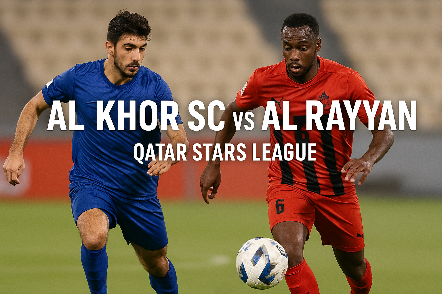 Jadwal Bola Malam Ini 20.30 WIB: Al Khor SC vs Al Rayyan Qatar Stars League, Streaming Eksklusif di Jalalive