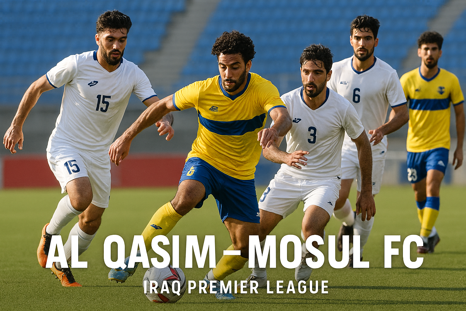Jalalive Analisis Peluang Gol dan Intensitas Laga Al Qasim vs Mosul FC Malam Ini - Duel Seru di Liga Irak yang Patut Disimak