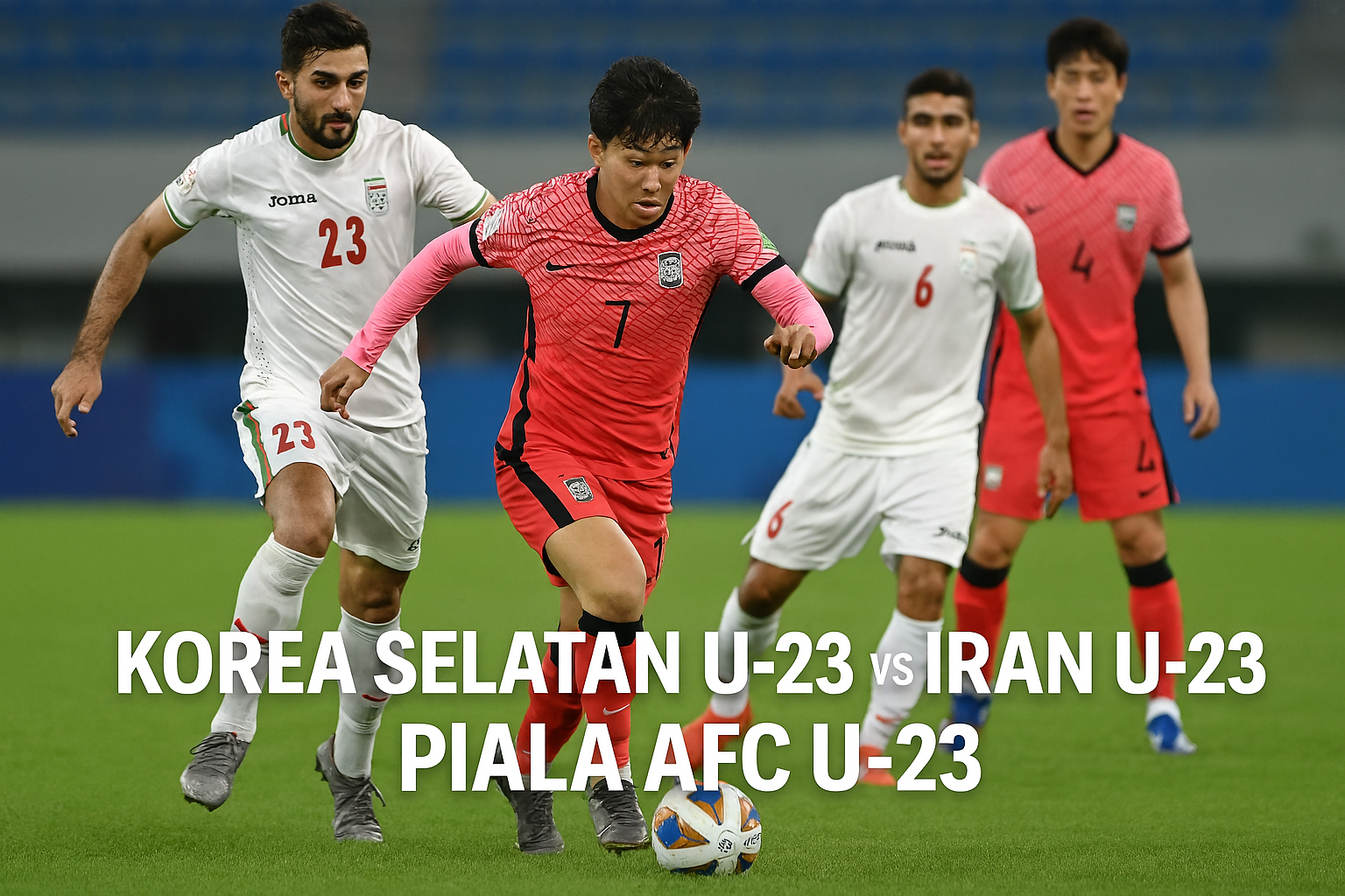 Jalalive Hadirkan Korea Selatan U-23 vs Iran U-23 - Duel Sengit Siap Panaskan Malam!