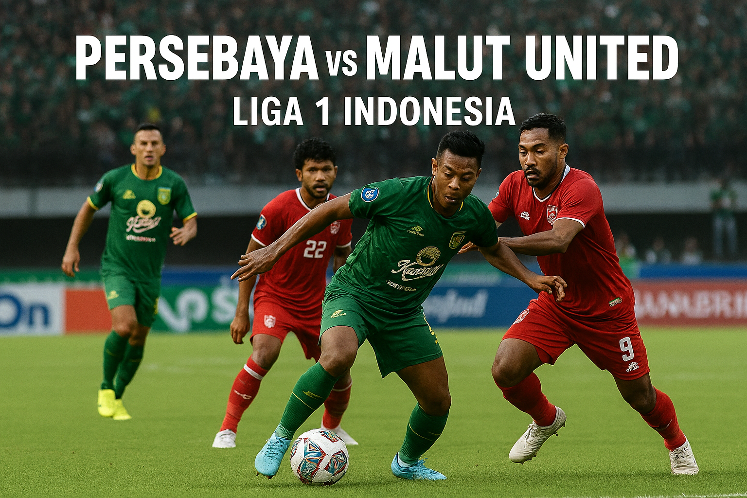 Liga 1 Indonesia Sore Ini Persebaya vs Malut United Siap Sajikan Drama di Jalalive - Duel Sengit Menuju Puncak Klasemen