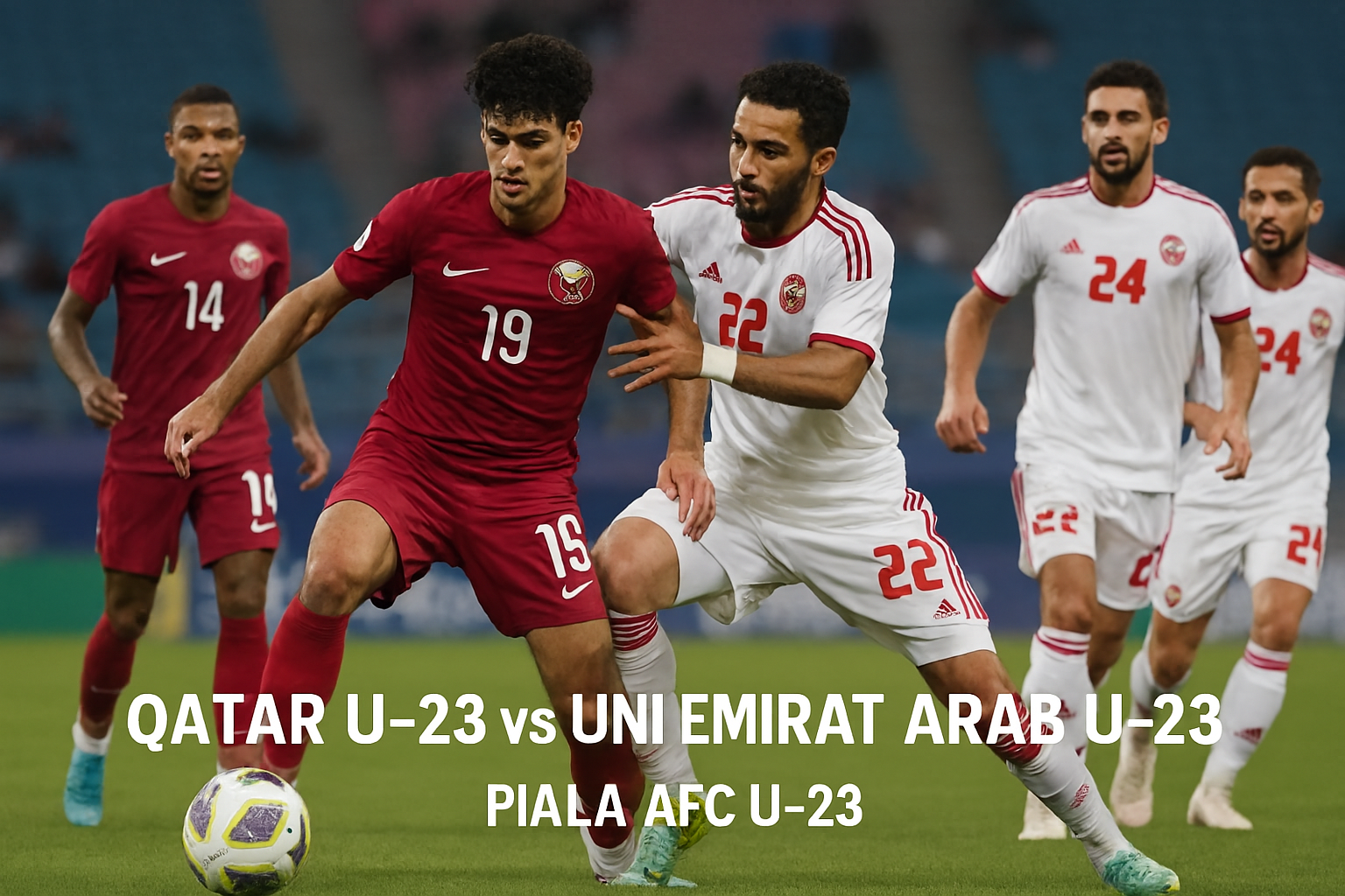 Qatar U-23 vs Uni Emirat Arab U-23: Saksikan Jalannya Pertandingan Piala AFC U-23 Malam Ini di Jalalive