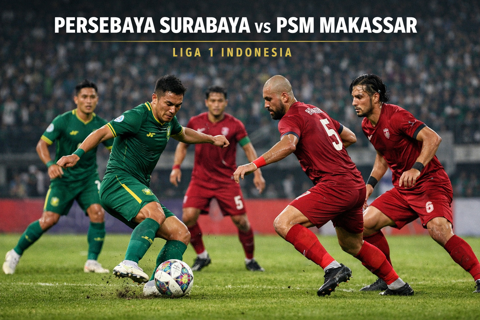 Jalalive Live Match : Persebaya Surabaya vs PSM Makassar Liga 1 Indonesia Kick Off 20.30 WIB