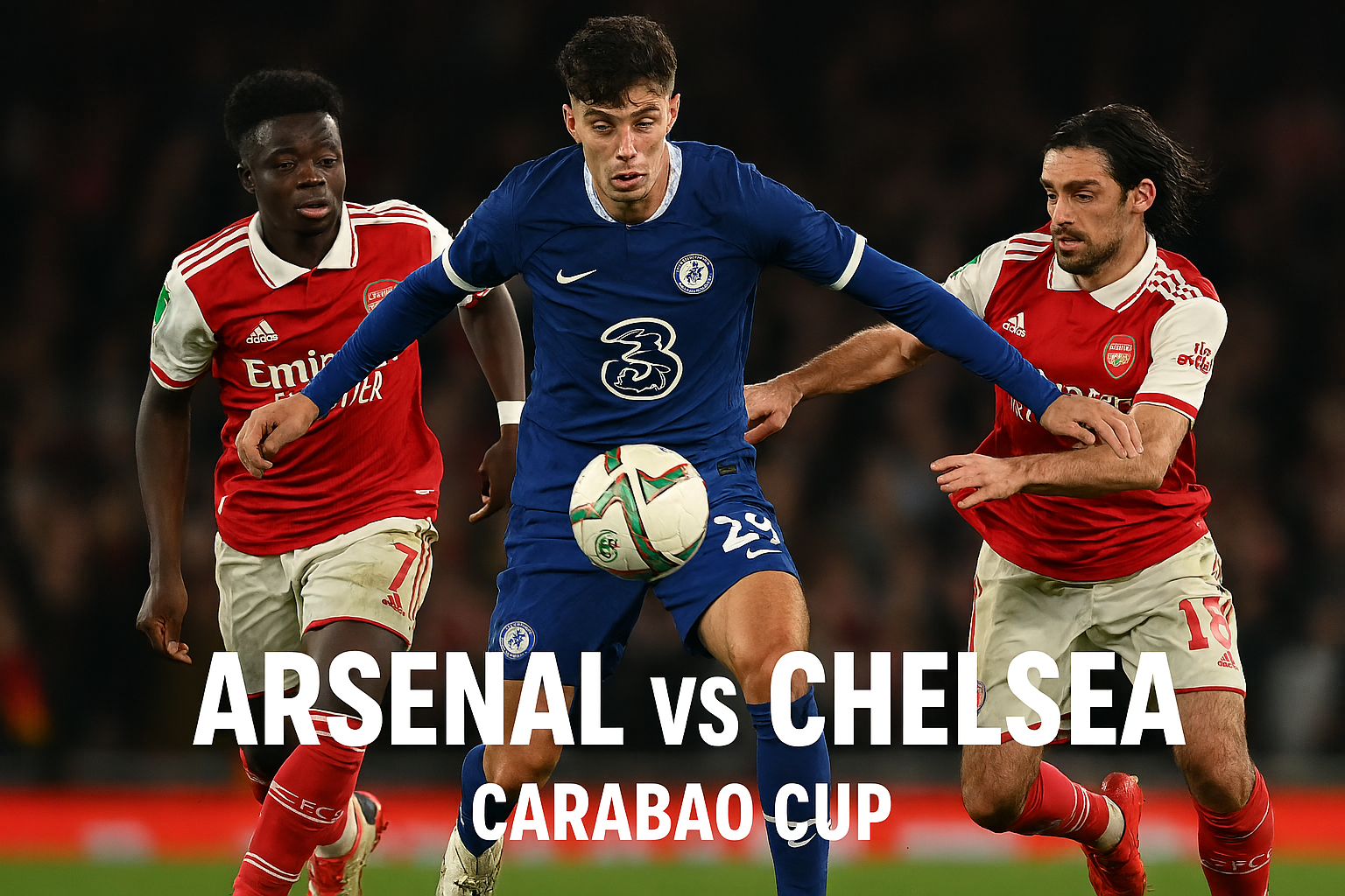 Jangan Lewatkan Arsenal vs Chelsea Piala Liga Inggris - Streaming Cepat dan Gratis Hanya di Jalalive