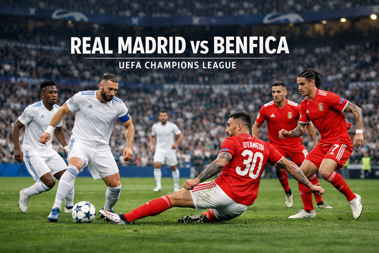 Kemenangan Tipis 2-1 Real Madrid atas Benfica - Jalalive Angkat Fakta Menarik Liga Champions UEFA