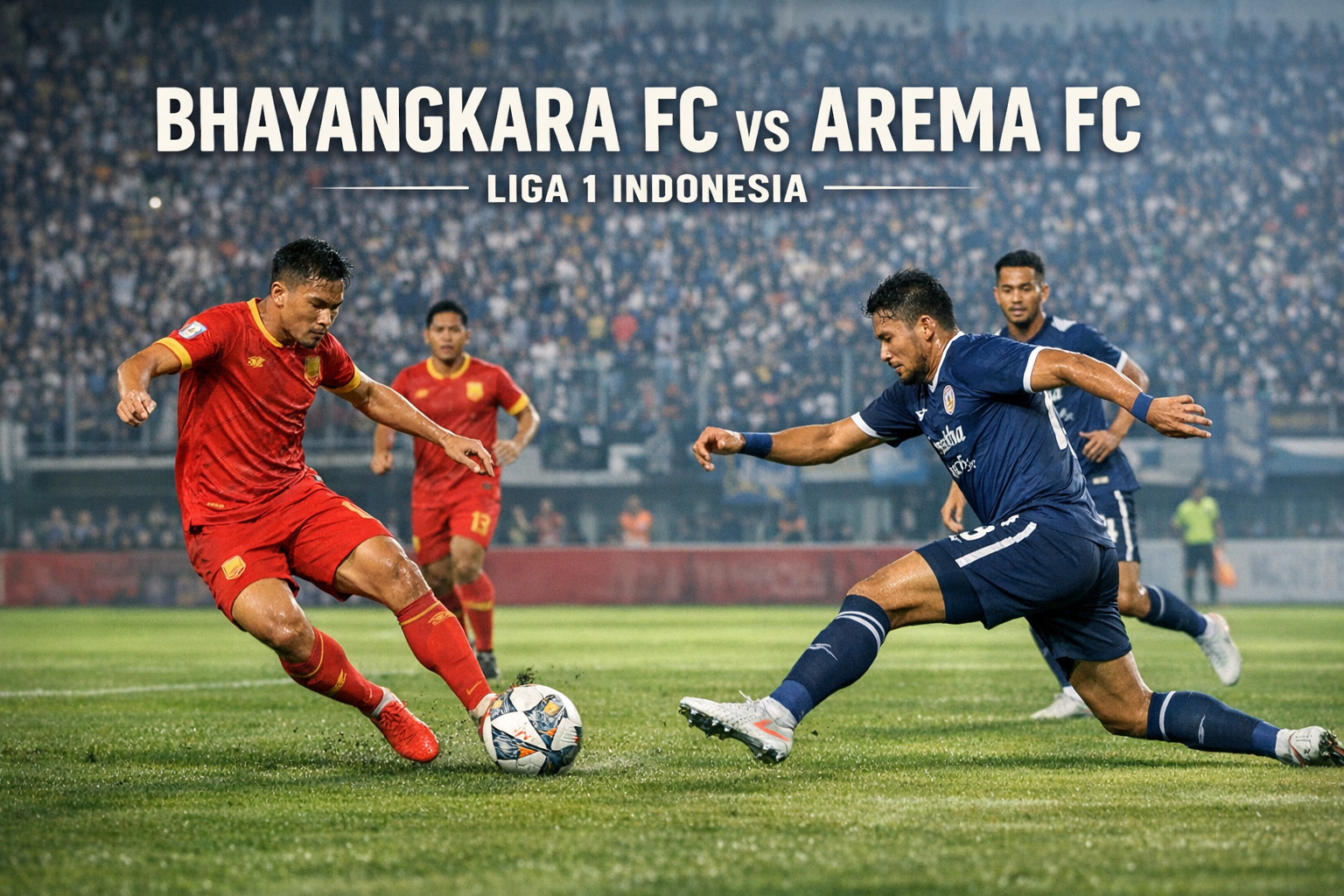Bhayangkara Presisi Indonesia FC vs Arema Liga 1 Indonesia Malam Ini 20.30 WIB Jadi Pembahasan Utama Jalalive