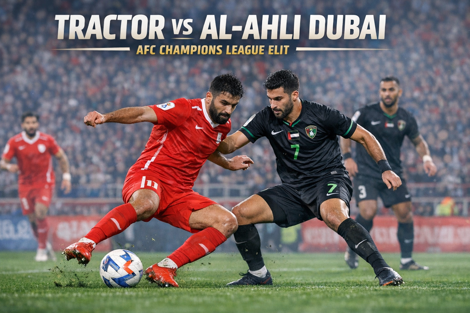 Jalalive Live Streaming Tractor vs Al-Ahli Dubai Liga Champions Elit AFC Malam Ini Pukul 21.45 WIB dengan Akses Mudah