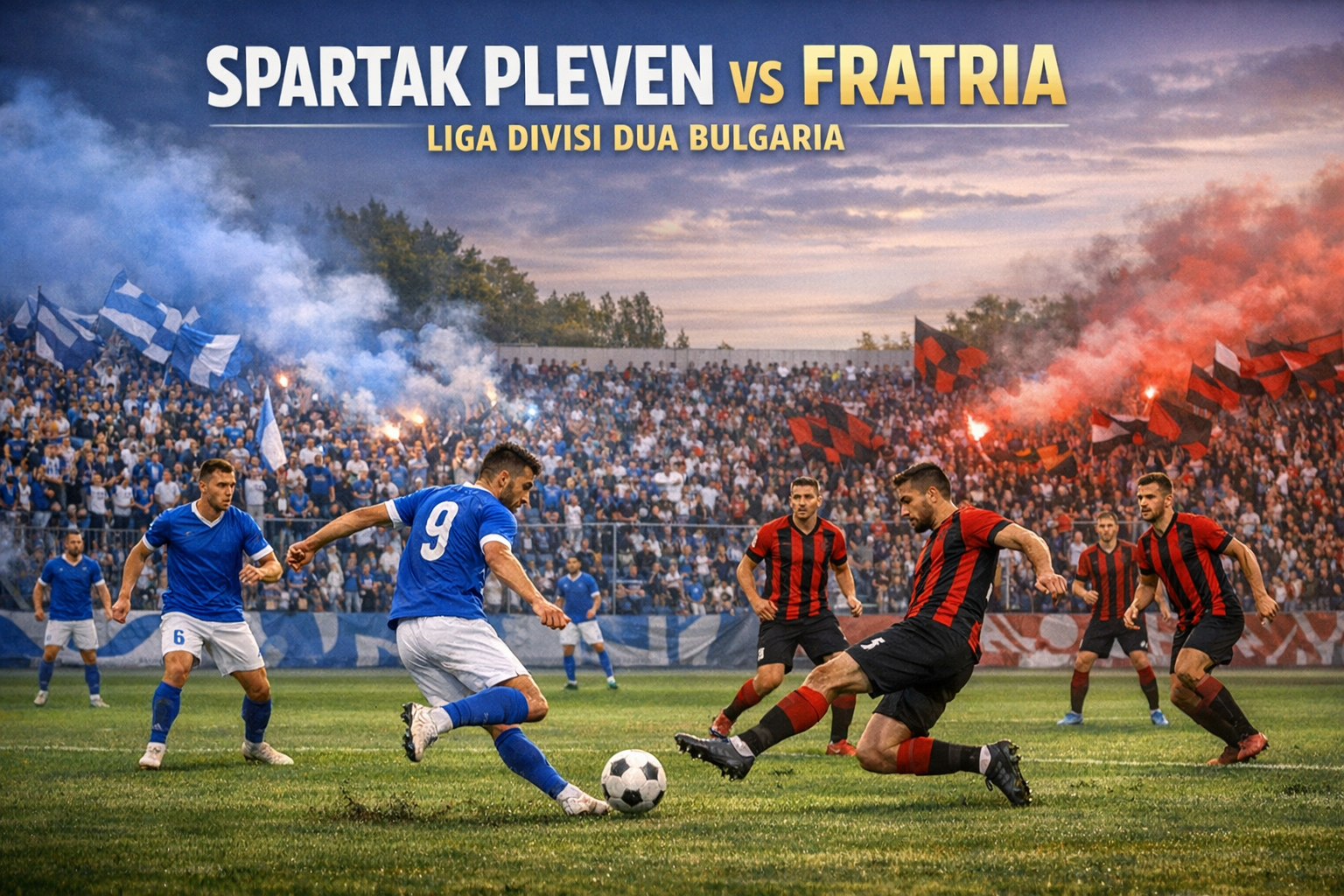 Jalalive Siap Tampilkan Laga Spartak Pleven vs Fratria Liga Divisi Dua Bulgaria Jam 21.00 WIB - Prediksi Seru dan Siaran Langsung Menanti