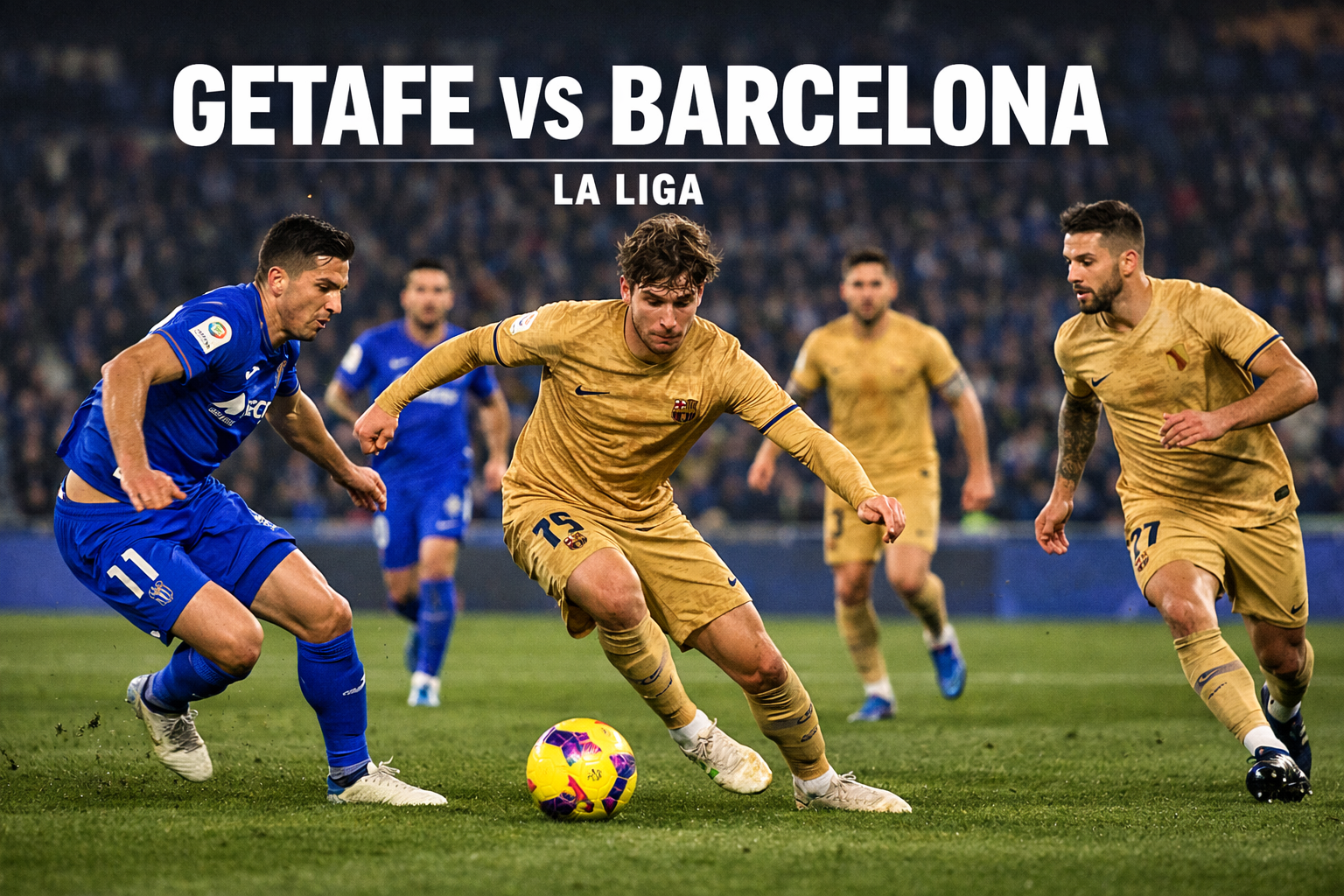 Jalalive Sorot Duel Krusial Getafe vs Barcelona Malam Ini Jam 21.15 WIB yang Sarat Tekanan dan Ambisi