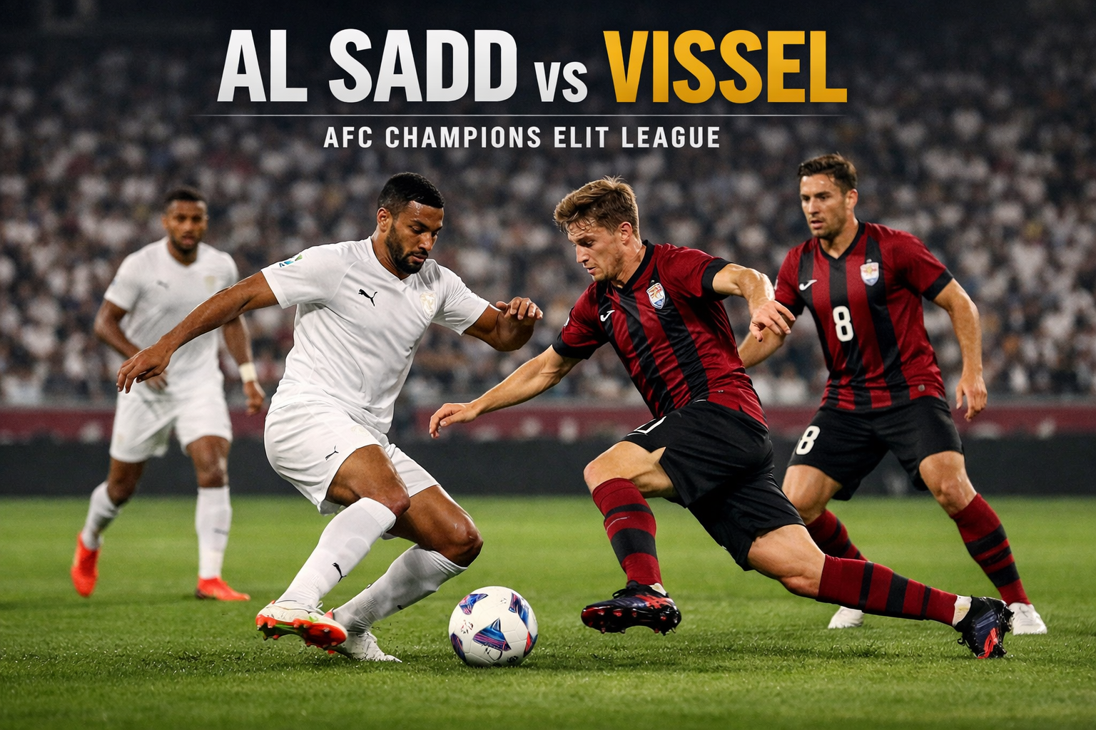 Jalalive Ungkap Fakta Menarik Al Sadd vs Vissel Kobe Malam Ini Pukul 23.15 WIB di Liga Champions Elit AFC