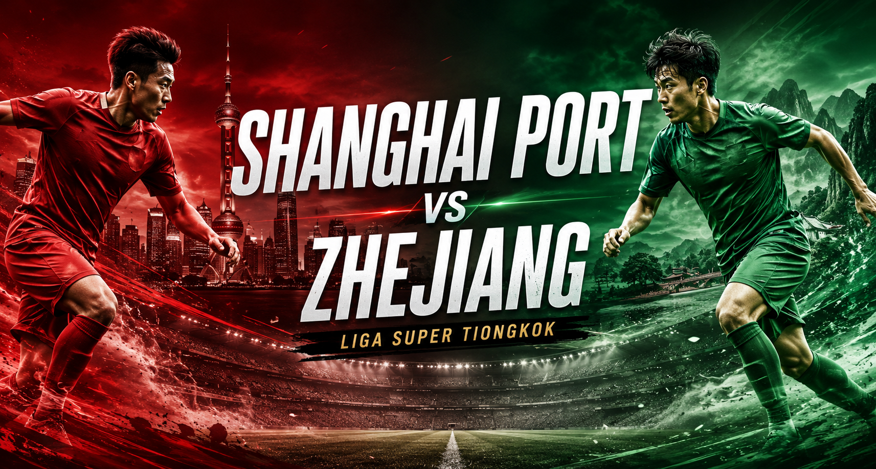 Jalalive Nilai Shanghai Port Memiliki Tekanan Lebih Besar Ketimbang Zhejiang dalam Pertandingan Liga Super Tiongkok Sore Ini