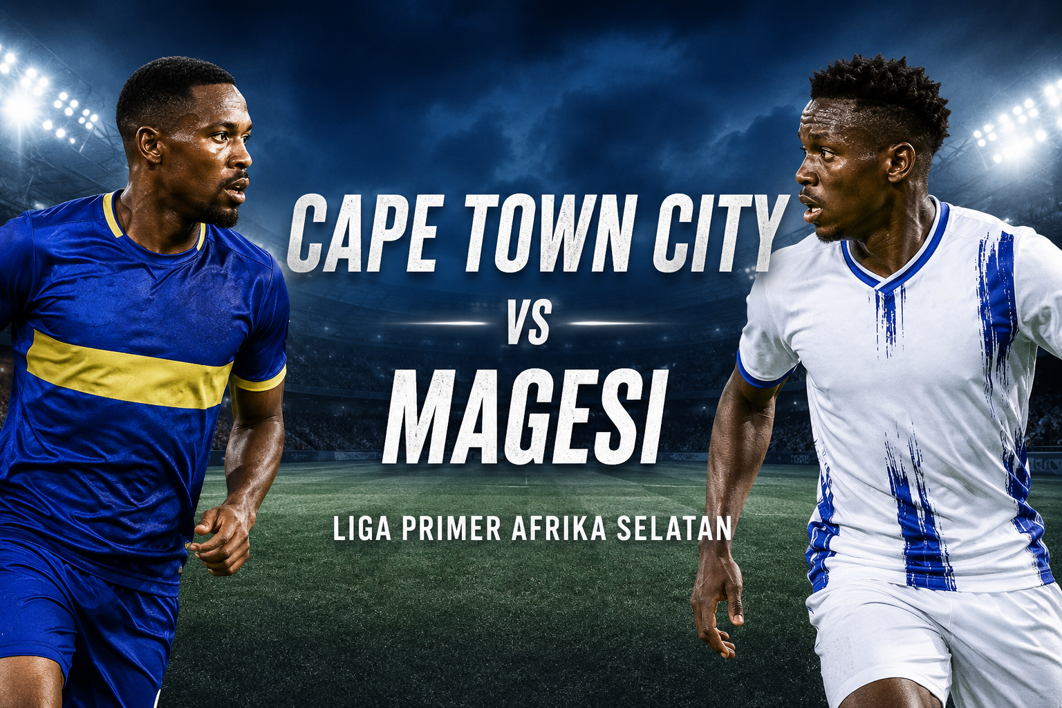 Cape Town City vs Magesi Liga Primer Afrika Selatan Malam Ini Pukul 20.00 WIB dan Ulasan Jalalive Mengenai Duel Menentukan di Tengah Ketatnya Kompetisi
