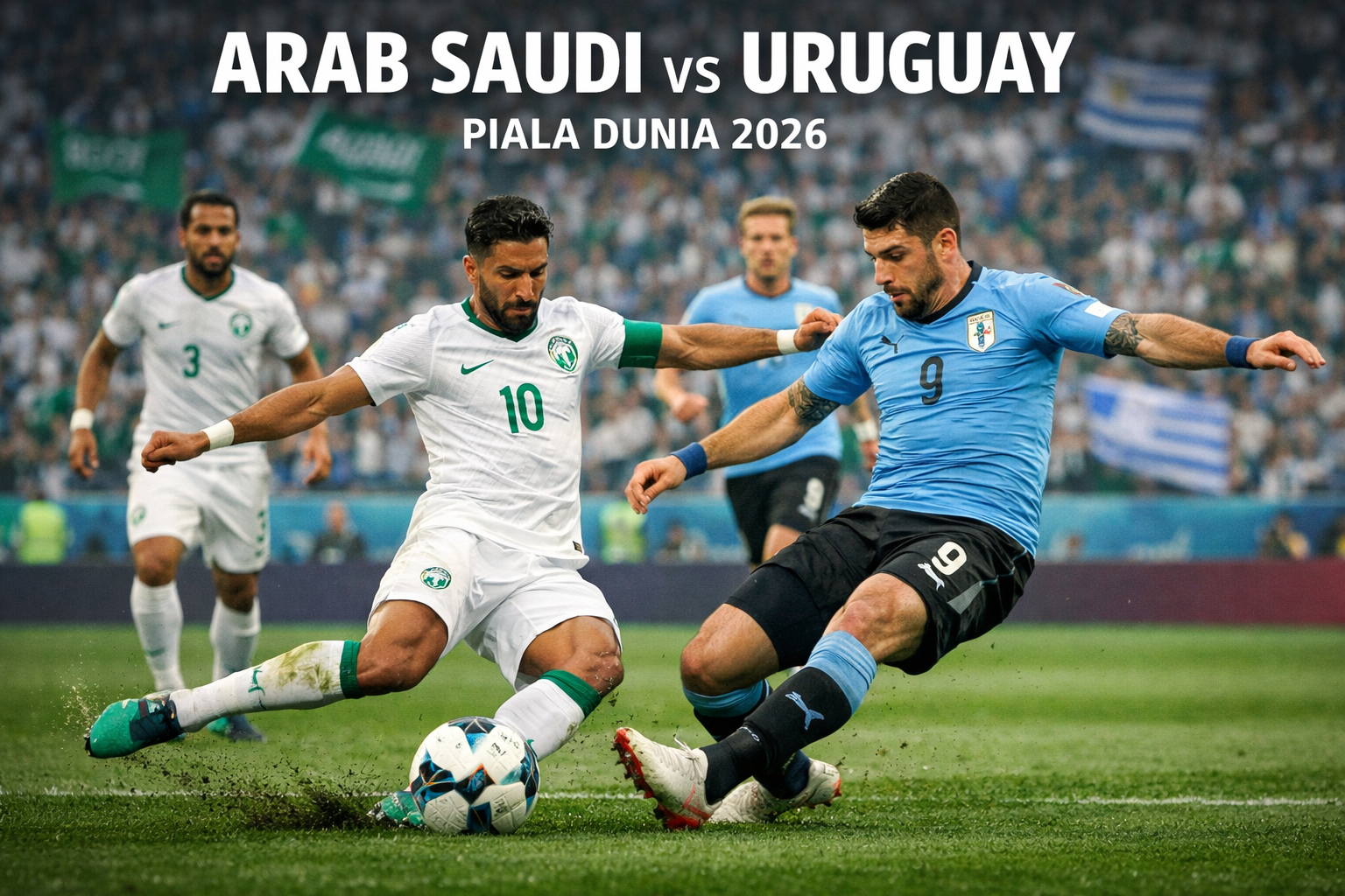 JalaLive Menghadirkan Momen Pagi Penuh Antusias Saat Arab Saudi Berhadapan dengan Uruguay