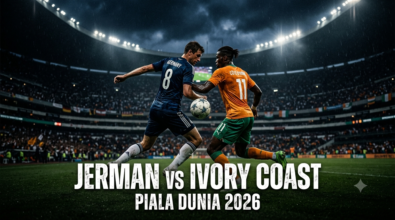Streaming Jerman vs Ivory Coast Piala Dunia 2026 Dini Hari Ini di JalaLive dengan Pengalaman Menikmati Pertandingan yang Lebih Panjang dan Berkesan