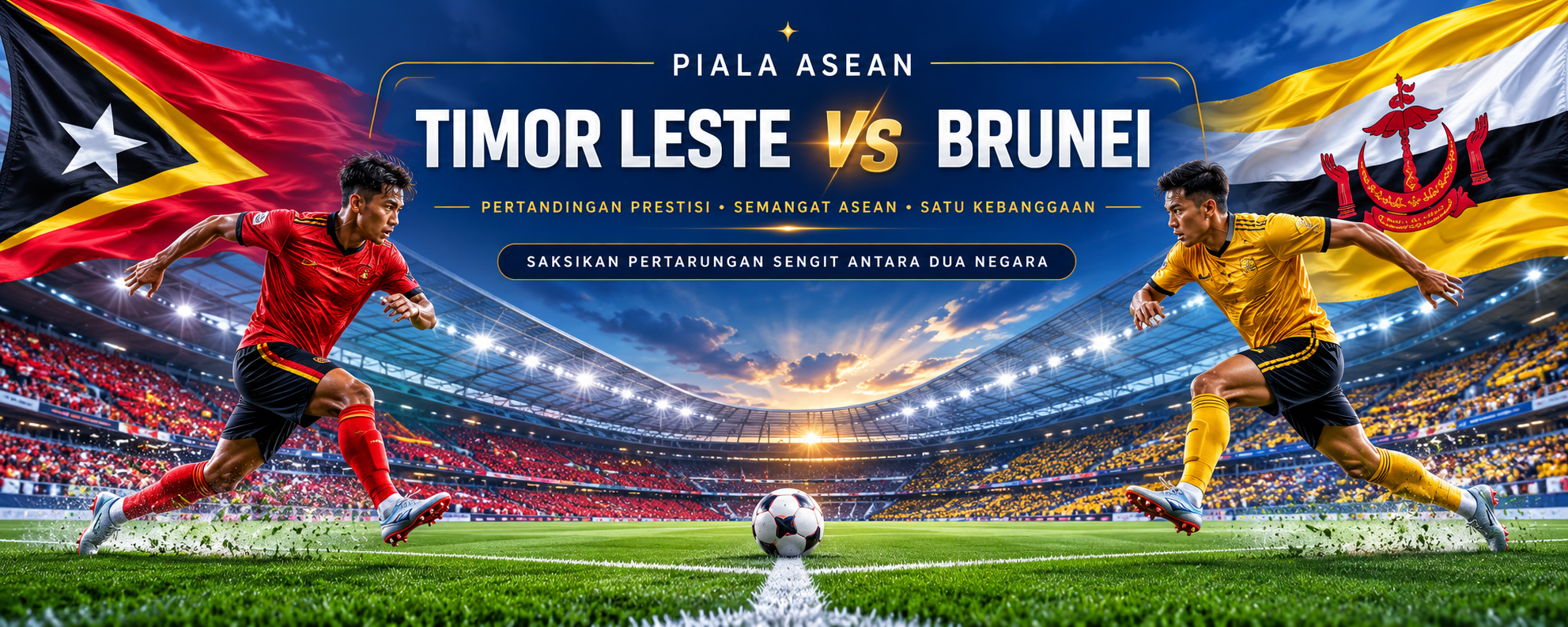 Timor Leste vs Brunei Piala ASEAN Pukul 16.00 WIB dan Gambaran Jalannya Pertandingan Menurut Jalalive
